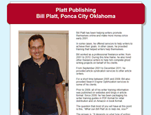 Tablet Screenshot of plattpublishing.com